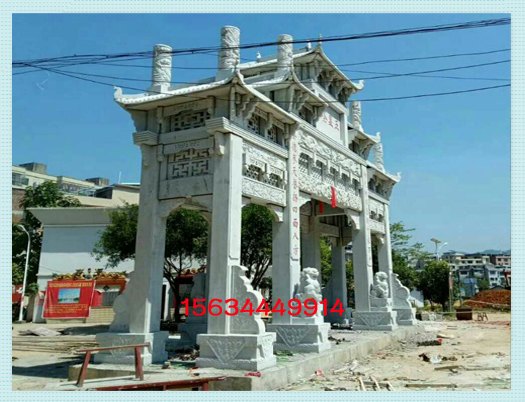 供应牌坊 青石牌坊效果图 石牌坊价格
