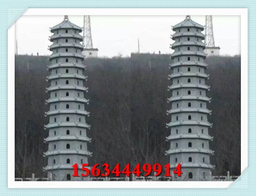 石雕厂家低价直销做工精细青石雕刻寺院佛塔