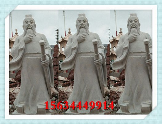 古代人像雕刻 仿古人像图 石刻古代文臣武将供应