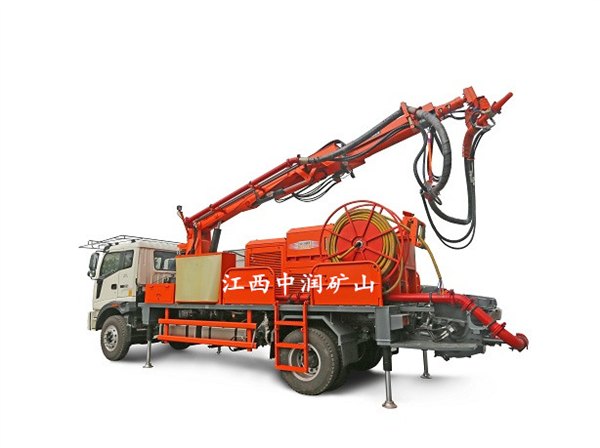 大型湿喷台车在隧道快速施工中的应用