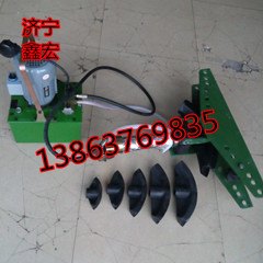 供应4寸弯管机，液压弯管机厂家，液压顶弯机送全套磨具