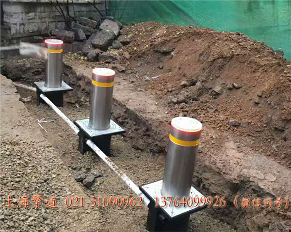 供应无电私人车位升降路桩，坚固耐用，上门安装