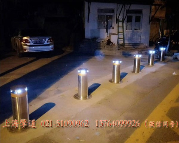 供应体育馆防撞升降路桩，坚固耐用，上门安装