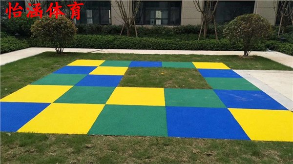 供应上海小区塑胶地面施工厂家