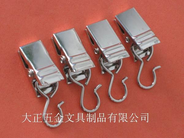 供应窗帘小夹子，窗帘夹子，五金夹，金属夹子