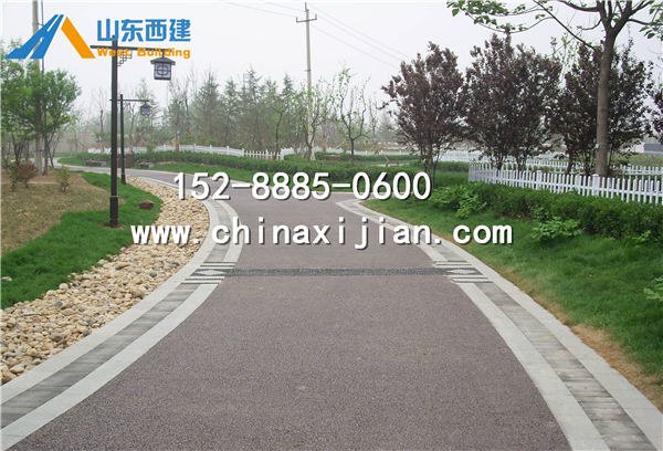 供应漯河生态透水混凝土-源汇区透水路面材料
