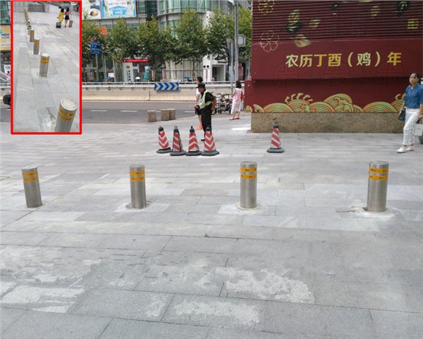 供应自动升降柱图片，单位防控挡车柱