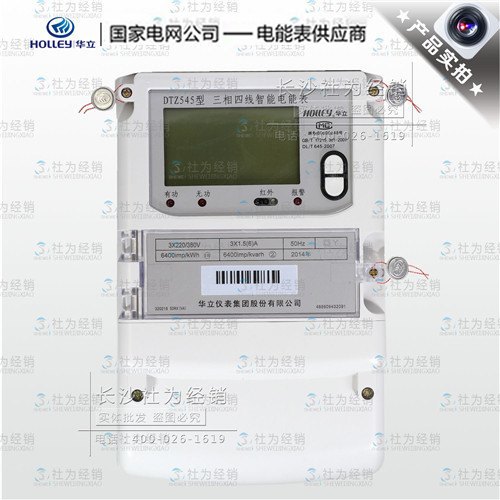 杭州华立DTZ545三相四线智能电能表