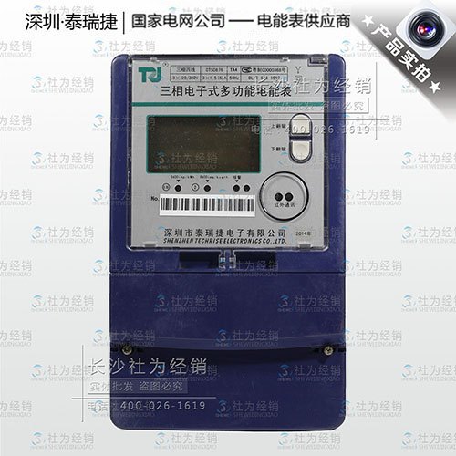 深圳泰瑞捷DTSD876三相四线电子式多功能电能表