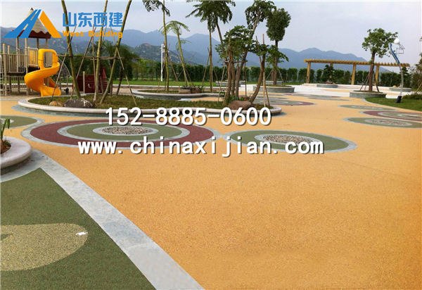 供应徐州彩色地坪材料 贾汪区透水砼价格